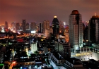 Бангкок ночью с высо...