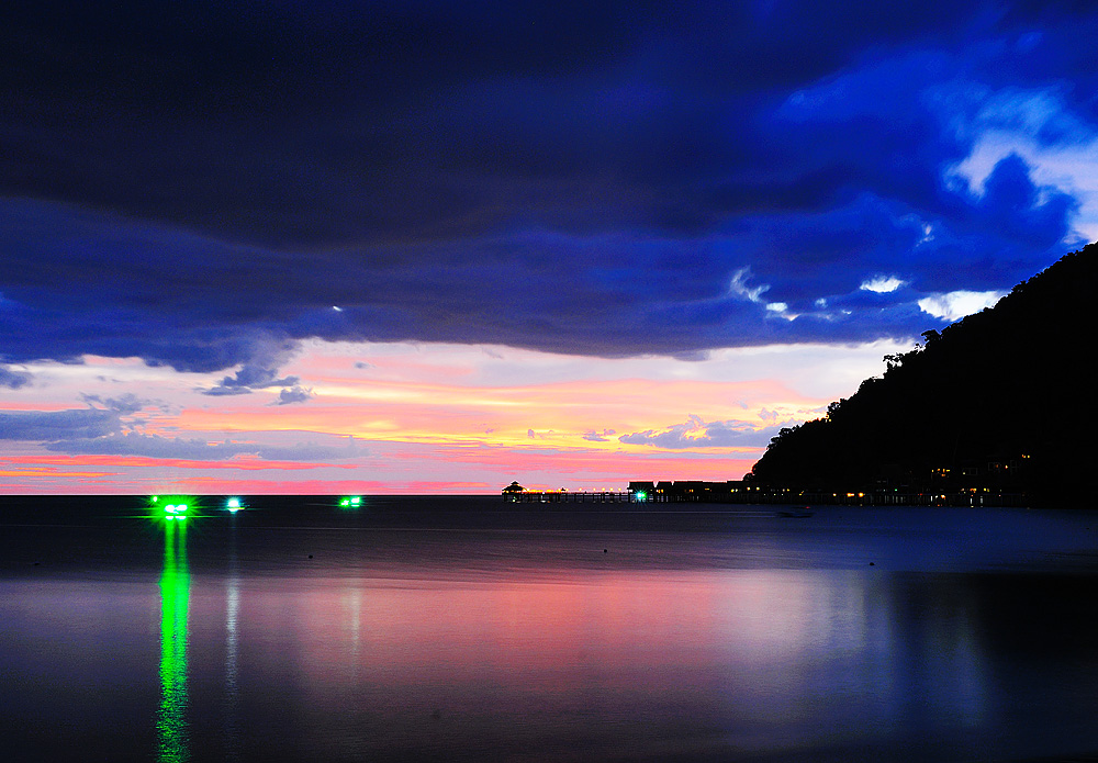Закат на острове Лангкави. Langkawi Sunset. 7