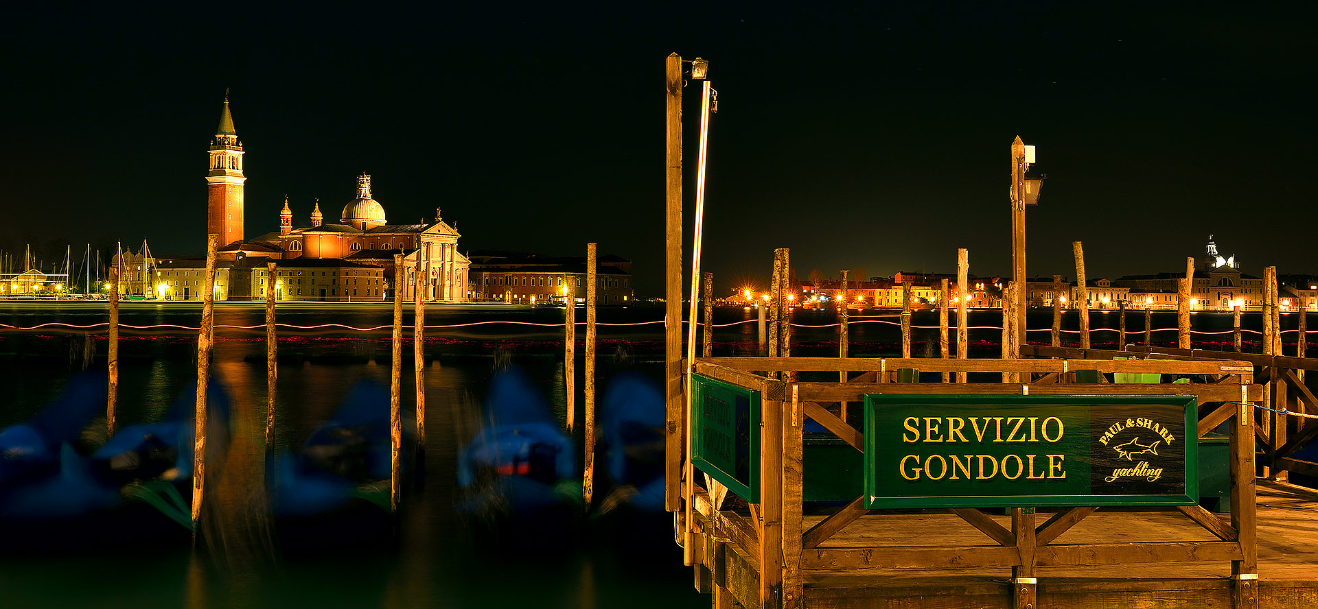 Венеция ночью. Venice at night. 2