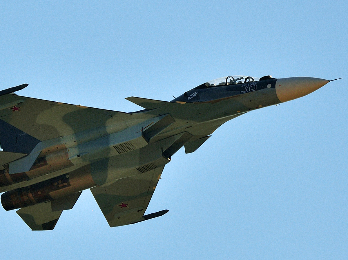 МАКС-2015. Су-30СМ в полёте. Sukhoi 30SM. 7