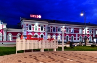 В Вологде где-где-где. Железнодорожный вокзал. Вологда. Россия. In Vologda, where-where-where. Train station. Vologda.