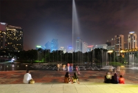 У фонтана...Куала-Лумпур. Kuala Lumpur.
