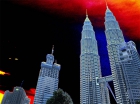 Снова Петронасы. Взгляд. Petronas Twin Towers.