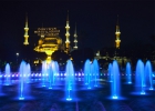 Голубая мечеть ночью...