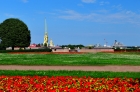 Петропавловка со стрелки В.О. Peter and Paul Fortress from the Spit of Vasilievsky Island.