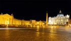 Ватикан ночью. Night Vatican.