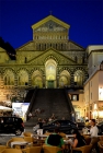 Амальфи. Кафедральный собор ночью. Amalfi.
