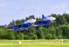 Групповой взлёт Су-30СМ на МВТФ 