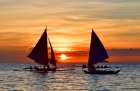 Закаты на острове Боракай. Филиппины. Sunsets on Boracay Island. Philippines. 2