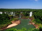 Водопады Игуасу. Бразилия. Аргентина. Iguasu Waterfall. Cataratas. Brasil. Argentina.